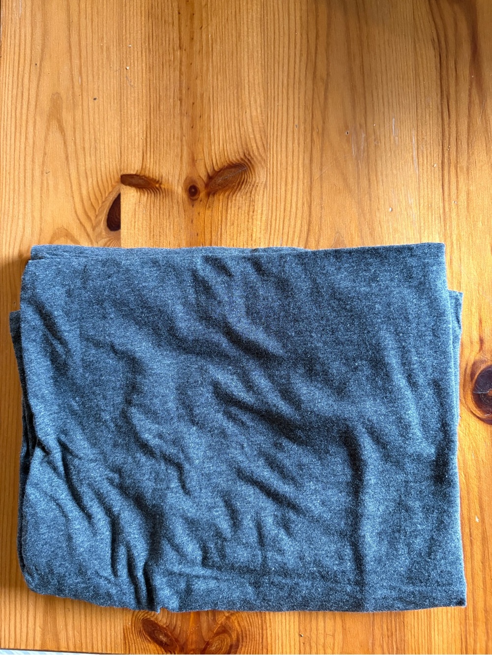 Threshold Home Target Brand Jersey Pillowcase in Charcoal Gray